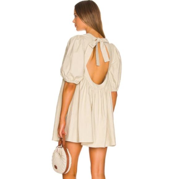 Tularosa Sydney Mini Dress in Sandstone NWT Size Small - Picture 1 of 3